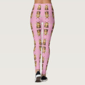 Golden Bumblebee in Bloom Dance.10 Leggings (Rückseite)
