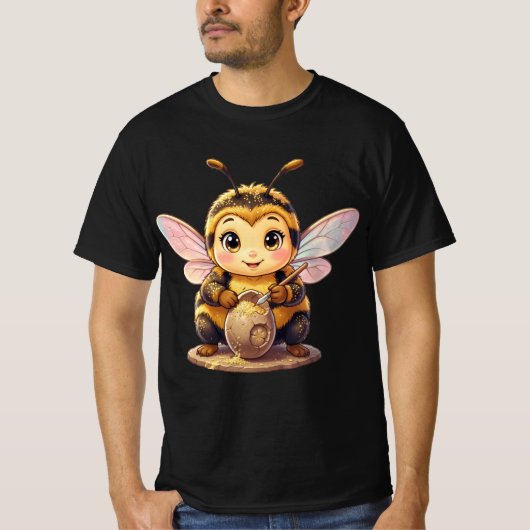 Golden Bumblebee in Bloom Dance.10 T-Shirt (Vorderseite)