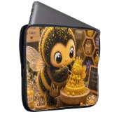 Golden Bumblebee in Bloom Dance.11 Laptopschutzhülle (Vorne Rechts)
