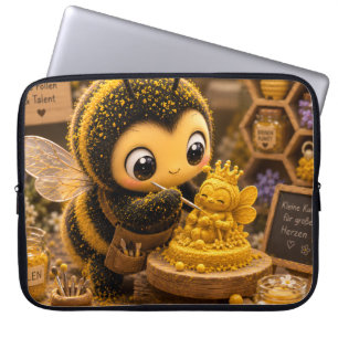 Golden Bumblebee in Bloom Dance.11 Laptopschutzhülle