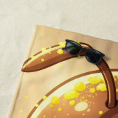 Golden Bumblebee in Bloom Dance.12 Strandtuch (Beispiel)