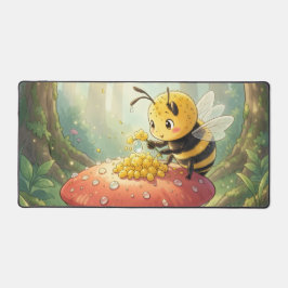 Golden Bumblebee in Bloom Dance.2 Schreibtischunterlage