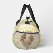 Golden Bumblebee in Bloom Dance.5 Duffle Bag (Rechts)