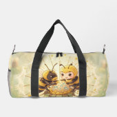 Golden Bumblebee in Bloom Dance.5 Duffle Bag (Rückseite)