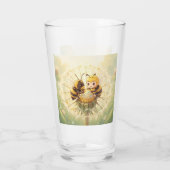 Golden Bumblebee in Bloom Dance.5 Glas (Rückseite)