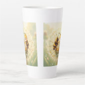 Golden Bumblebee in Bloom Dance.5 Milchtasse (Vorderseite)