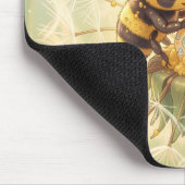 Golden Bumblebee in Bloom Dance.5 Mousepad (Ecke)