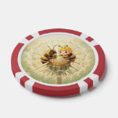 Golden Bumblebee in Bloom Dance.5 Pokerchips (Einzeln)