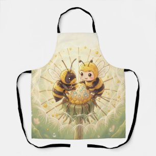 Golden Bumblebee in Bloom Dance.5 Schürze