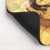Golden Bumblebee in Bloom Dance.6 Mousepad (Ecke)