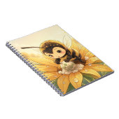 Golden Bumblebee in Bloom Dance.8 Notizblock (Rechte Seite)