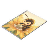 Golden Bumblebee in Bloom Dance.8 Notizblock (Linke Seite)