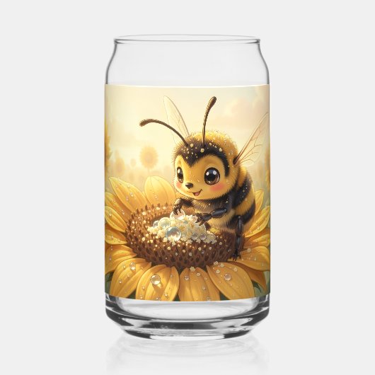 Golden Bumblebee in Bloom Dance.9 Dosenglas (Vorderseite)