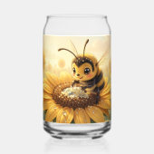 Golden Bumblebee in Bloom Dance.9 Dosenglas (Rückseite)