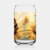 Golden Bumblebee in Bloom Dance.9 Dosenglas (Links)