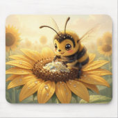 Golden Bumblebee in Bloom Dance.9 Mousepad (Vorne)