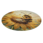 Golden Bumblebee in Bloom Dance.9 Schneidebrett (Ecke)