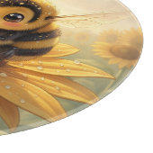 Golden Bumblebee in Bloom Dance.9 Schneidebrett (Ecke)