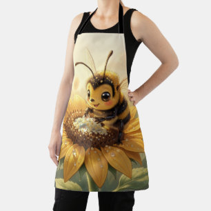 Golden Bumblebee in Bloom Dance.9 Schürze