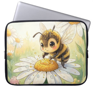 Golden Bumblebee in Bloom Dance Laptopschutzhülle