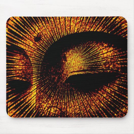 Golden Burst Texture Buddha Mousepad (Vorne)