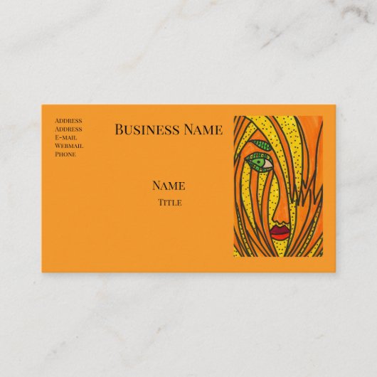 Golden Business Cards Visitenkarte (Vorderseite)