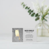 Golden Butcher Knife | KOCH Visitenkarte (Stehend Vorderseite)