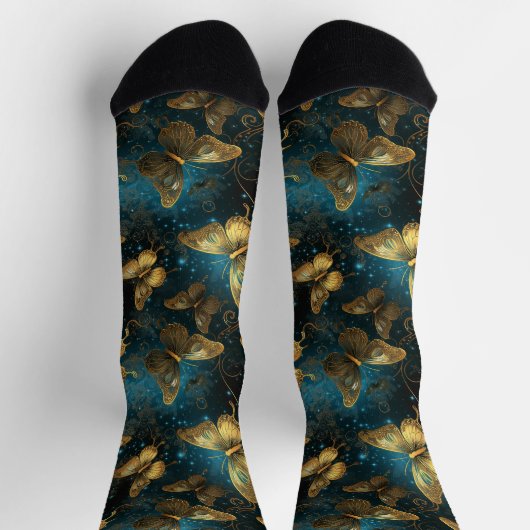 Golden Butterfells Crew Socks Socken (Oben)