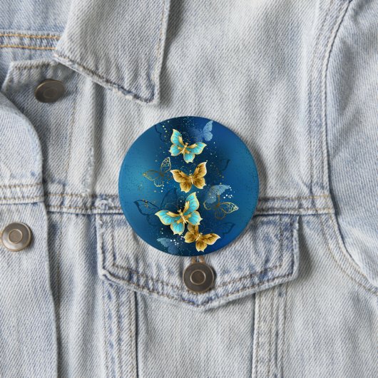 Golden butterflies button (Beispiel)