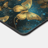 Golden Butterflies Desk Mat Schreibtischunterlage (Ecke)