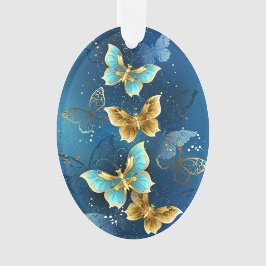 Golden butterflies ornament (Vorderseite)