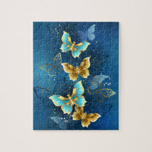 Golden butterflies puzzle