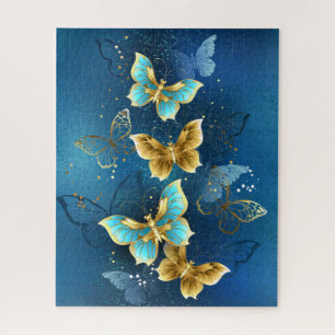 Golden butterflies puzzle