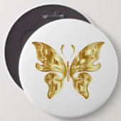 GOLDEN BUTTERFLY BUTTON (Vorne & Hinten)