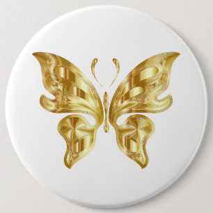 GOLDEN BUTTERFLY BUTTON