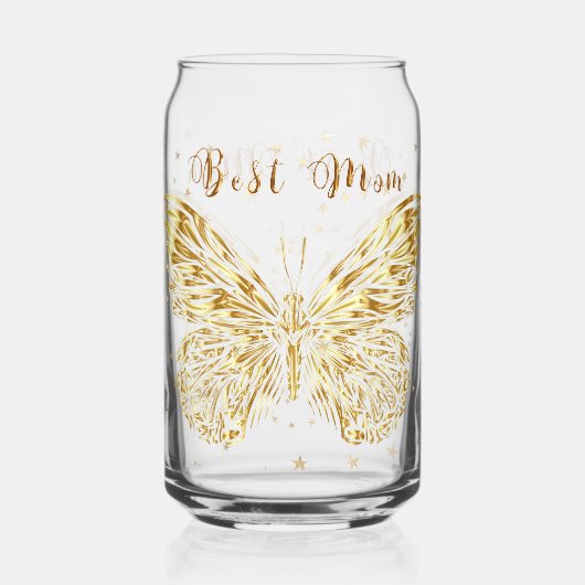 Golden Butterfly Dosenglas (Rückseite)