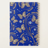 Golden Butterfly Evil Eye Pattern Planer (Rückseite)