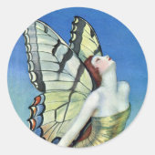 Golden Butterfly Fairy Stickers (Vorderseite)