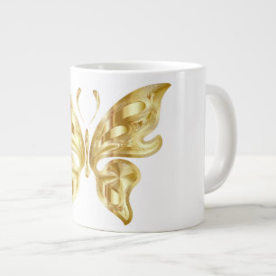 GOLDEN BUTTERFLY Jumbo-Tasse