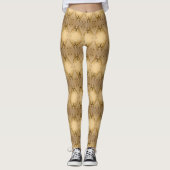 Golden Butterfly Leggings (Vorderseite)