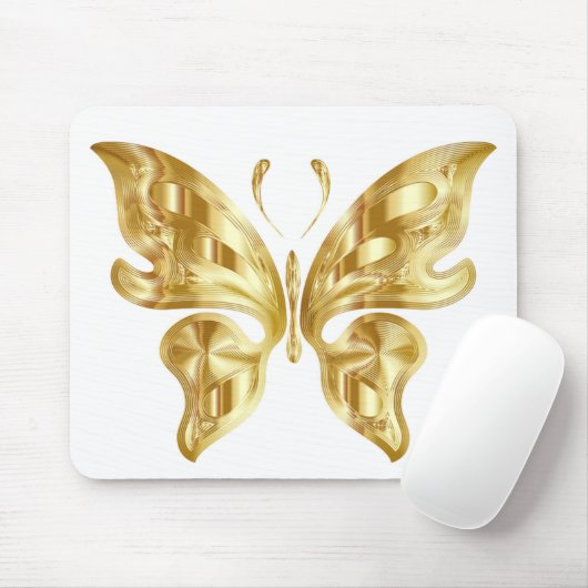 GOLDEN BUTTERFLY MOUSEPAD (Mit Mouse)
