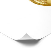 GOLDEN BUTTERFLY POSTER (Ecke)