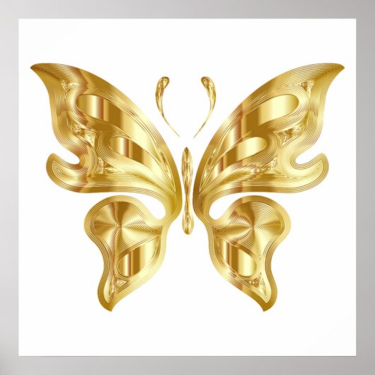 GOLDEN BUTTERFLY POSTER (Vorne)