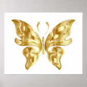 GOLDEN BUTTERFLY POSTER (Vorne)