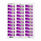 GOLDEN CADUCEUS, lebhafte, rosa Fuchsia (Vorne)