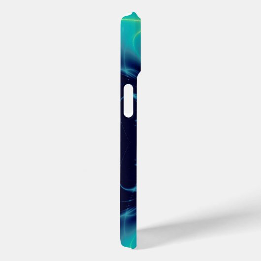 GOLDEN CADUCEUS VETERINÄRSYMBOL / Aquamarin blau Case-Mate iPhone Hülle (Rückseite / Rechts)