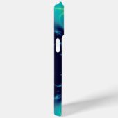 GOLDEN CADUCEUS VETERINÄRSYMBOL / Aquamarin blau Case-Mate iPhone Hülle (Rückseite / Rechts)