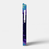 GOLDEN CADUCEUS VETERINÄRSYMBOL / Lila blau Case-Mate iPhone Hülle (Rückseite / Links)