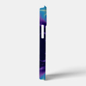 GOLDEN CADUCEUS VETERINÄRSYMBOL / Lila blau Case-Mate iPhone Hülle (Rückseite / Rechts)