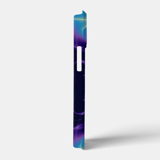 GOLDEN CADUCEUS VETERINÄRSYMBOL / Lila blau Case-Mate iPhone Hülle (Rückseite / Rechts)